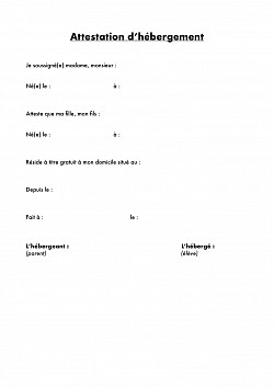 Formulaire pré inscription