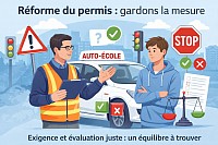 Réforme du permis de conduire
